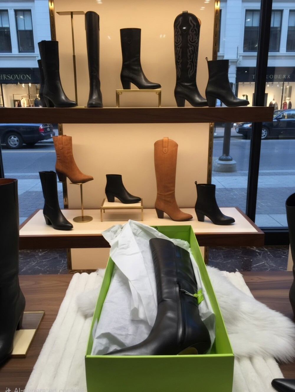 SAM EDELMAN TAYLIN BLACK LEATHER TALL BOOTS WOMEN'S SZ 6.5 M $295